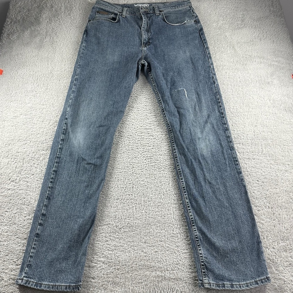 Vintage Wrangler Jeans Mens 34x34 (32x31) Relaxed Faded‎ Distress Grunge Y2K